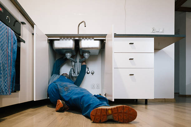 Professional Plumbing technician working in Lufkin, TX